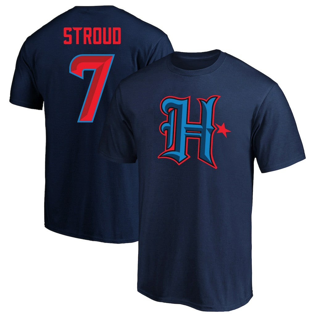 NFL Houston Texans C.J. Stroud  Big & Tall Player Name & Number T-Shirt