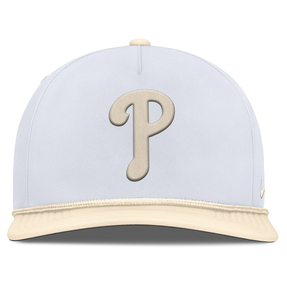 Philadelphia Phillies Pro Performance Snapback Hat - White/Cream | Nike