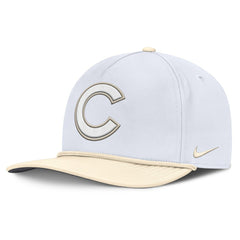 Chicago Cubs Pro Performance Snapback Hat - White/Cream | Nike