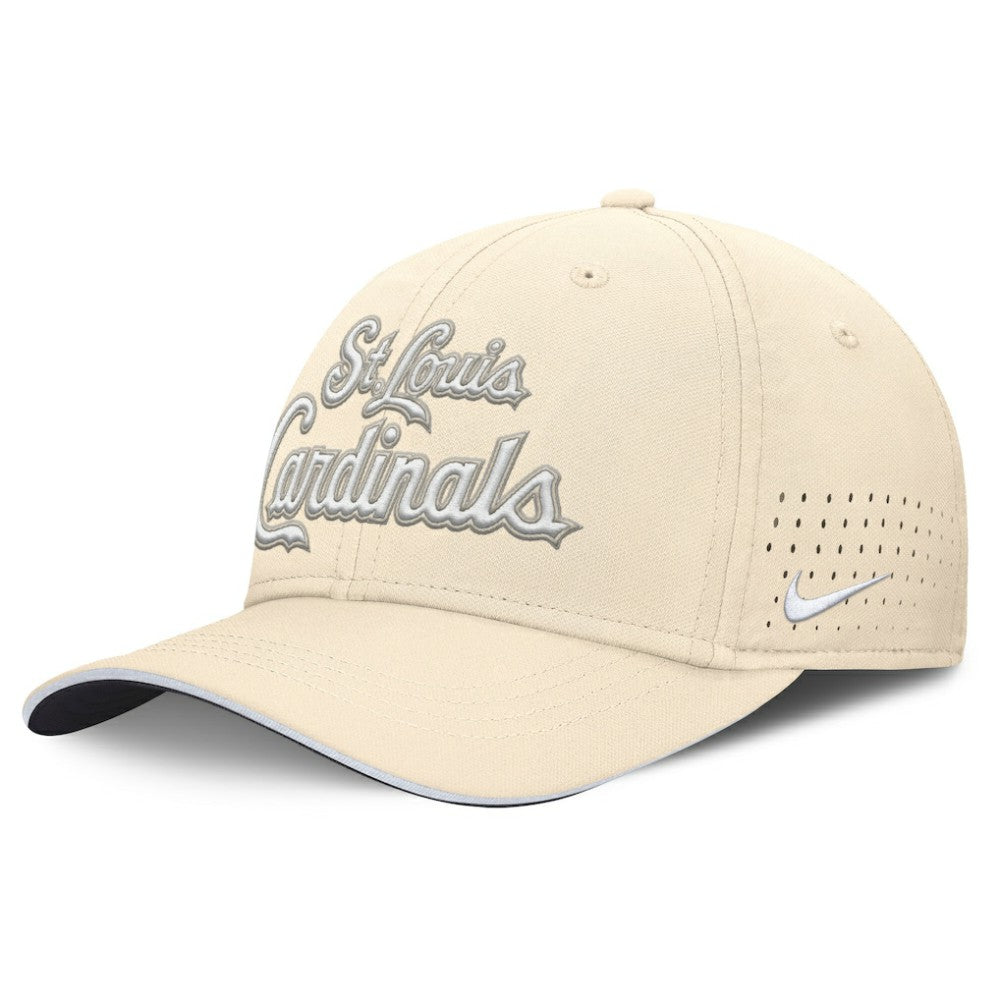 St. Louis Cardinals Rise Performance Flex Hat - Cream | Nike