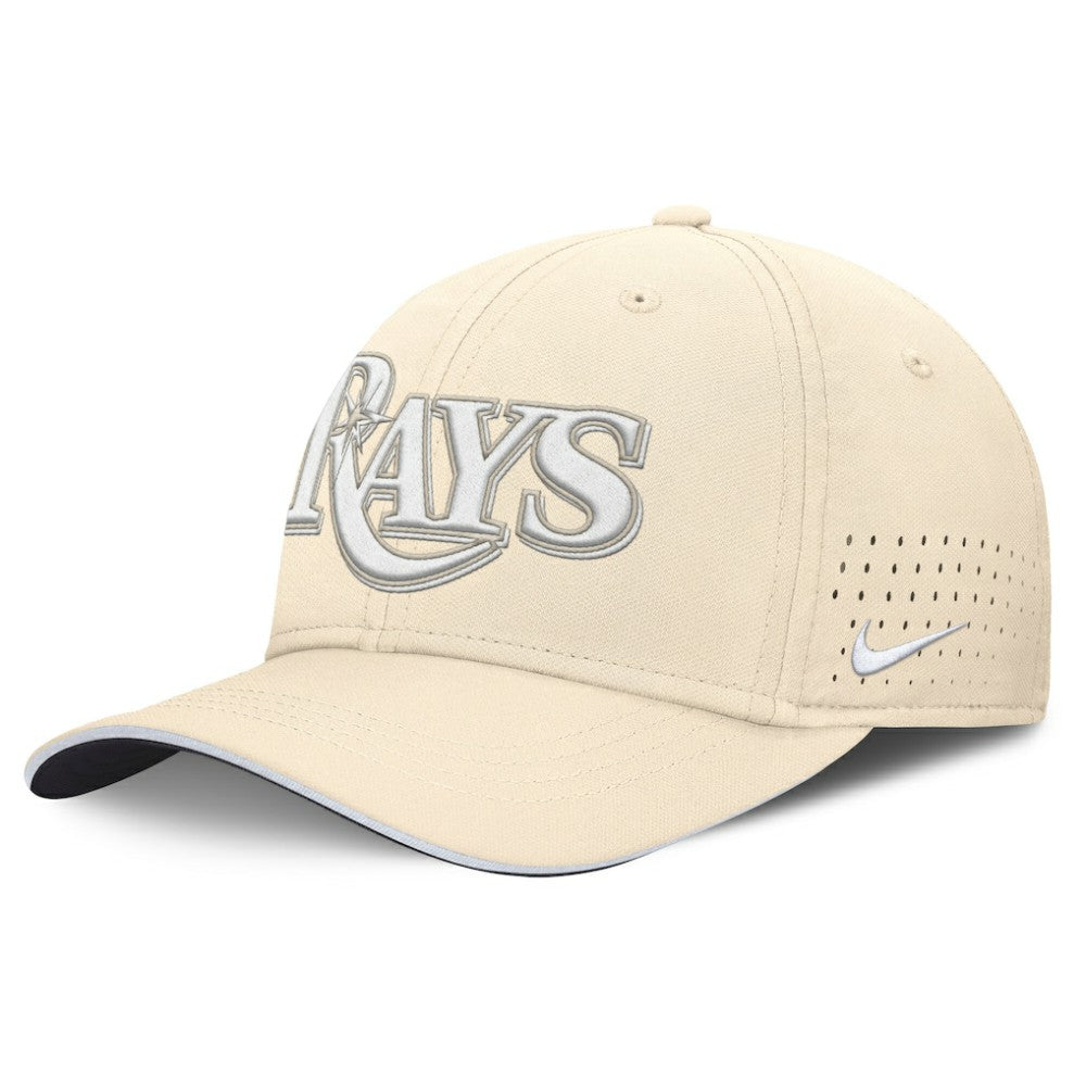 Tampa Bay Rays Rise Performance Flex Hat - Cream | Nike