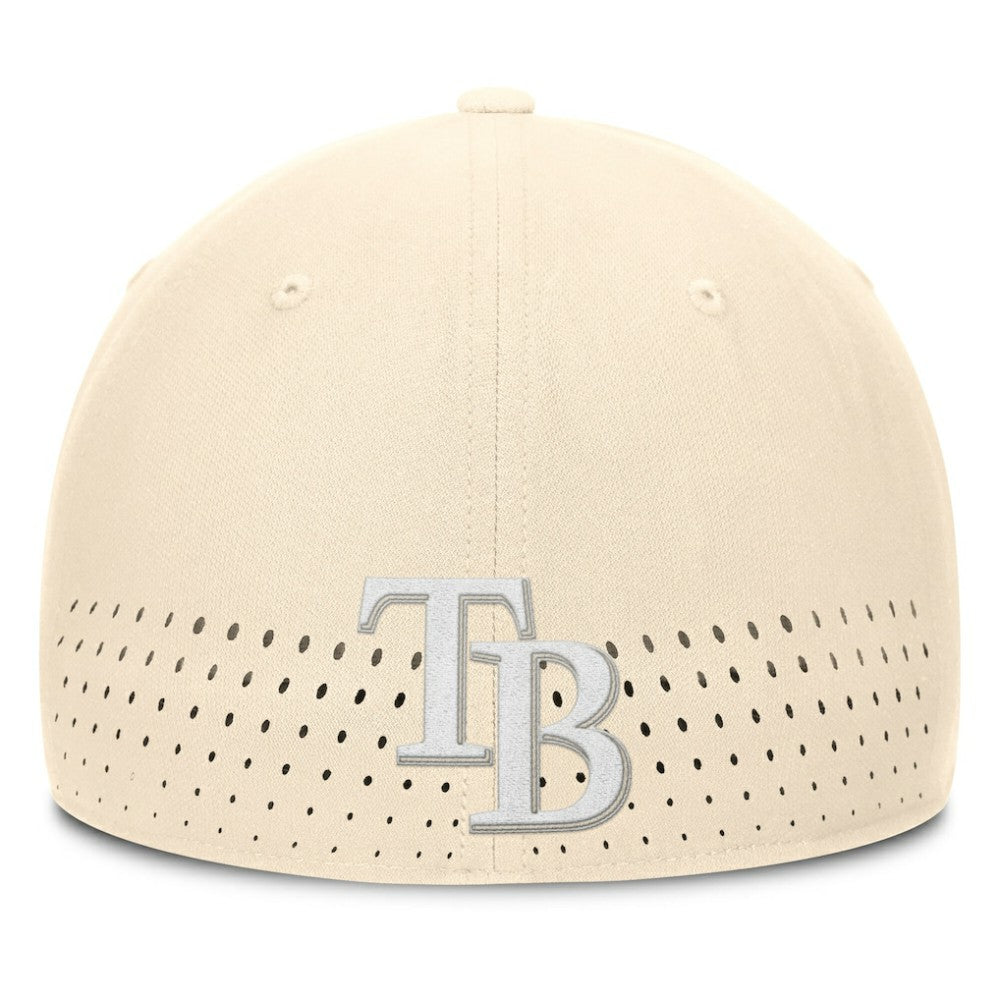 Tampa Bay Rays Rise Performance Flex Hat - Cream | Nike