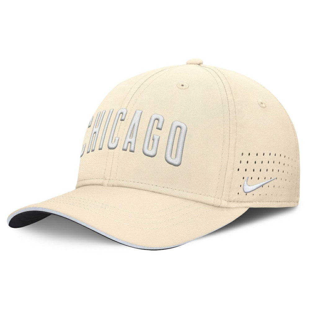 Chicago Cubs Rise Performance Flex Hat - Cream | Nike