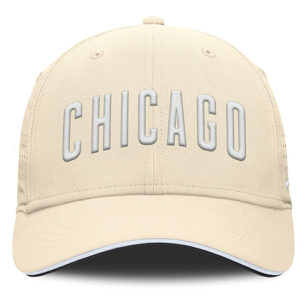 Chicago Cubs Rise Performance Flex Hat - Cream | Nike