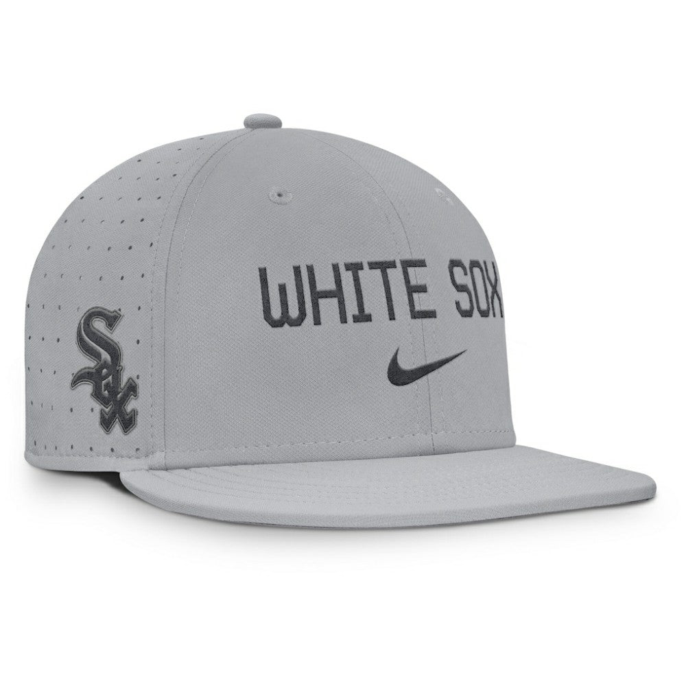 Chicago White Sox True Performance Fitted Hat - Gray | Nike