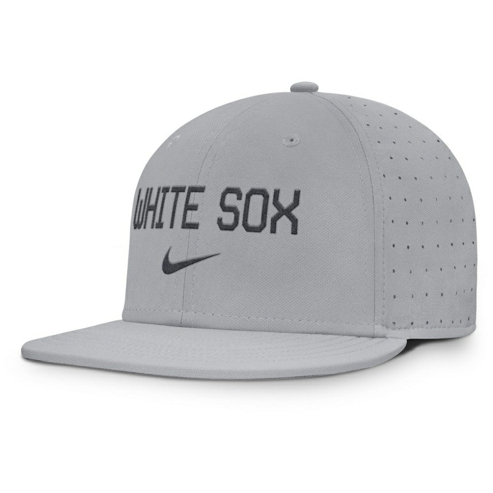 Chicago White Sox True Performance Fitted Hat - Gray | Nike