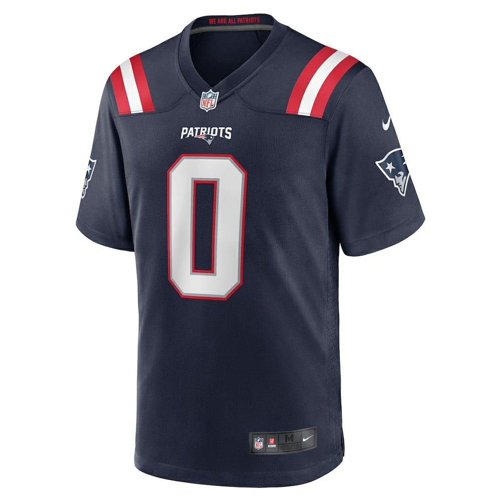 NFL New England Patriots Christian Gonzalez  Team Game Jersey