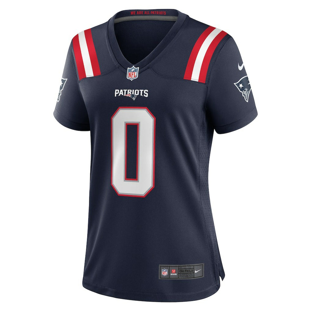 NFL New England Patriots Christian Gonzalez  Women's Team Game Jersey