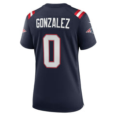 NFL New England Patriots Christian Gonzalez  Women's Team Game Jersey
