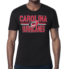 Carolina Hurricanes Starter Mesh Look Team Name T-Shirt