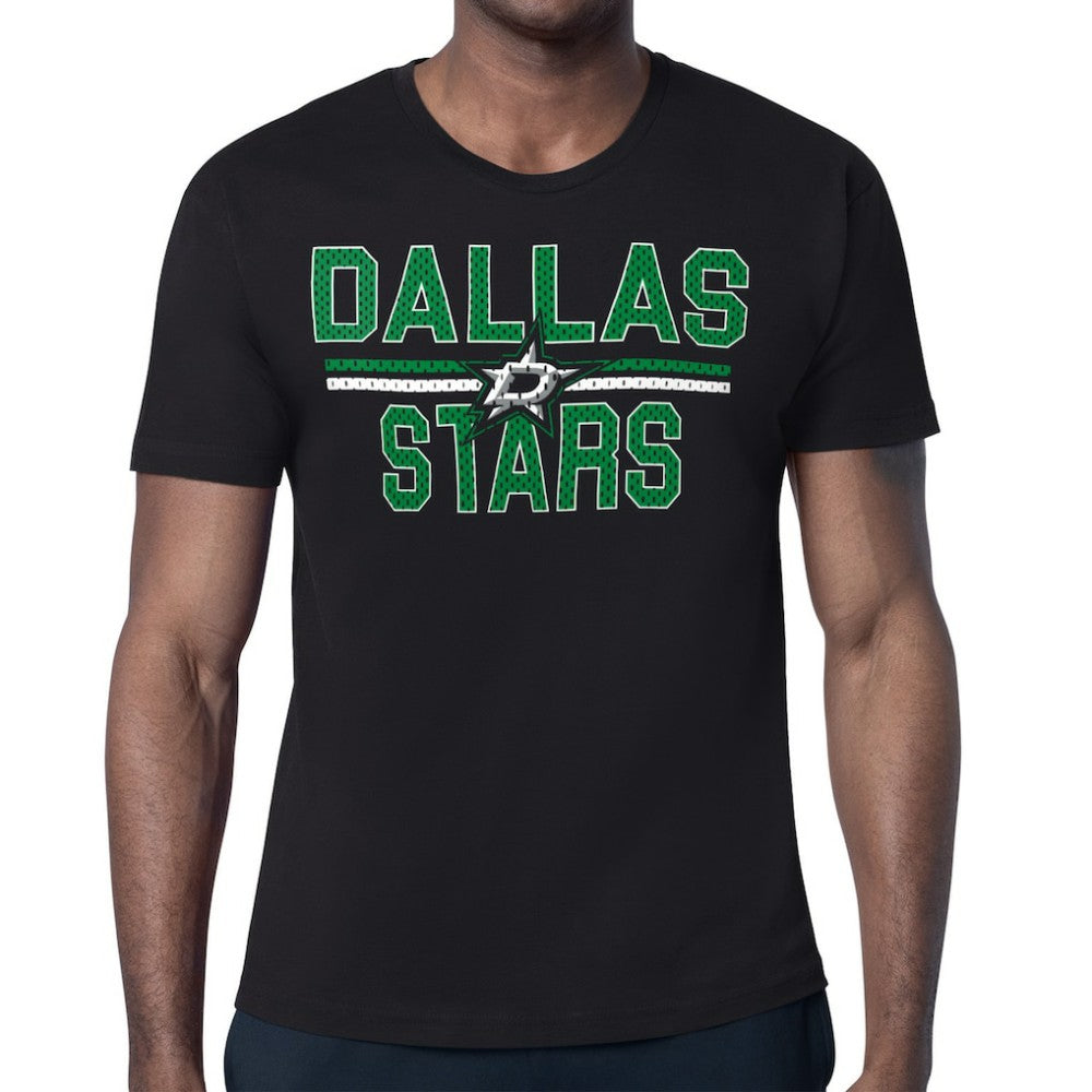 Dallas Stars Starter Mesh Look Team Name T-Shirt
