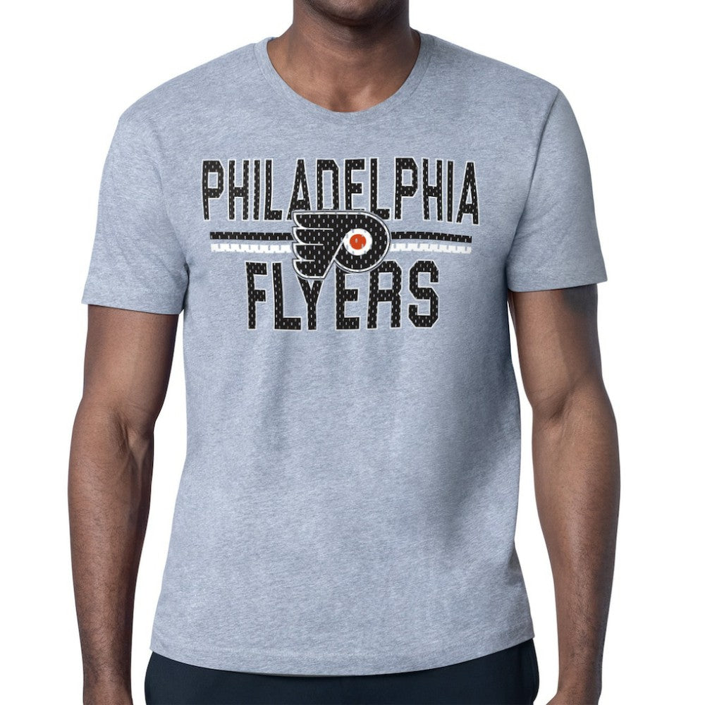 Philadelphia Flyers Starter Mesh Look Team Name T-Shirt