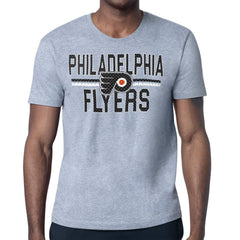 Philadelphia Flyers Starter Mesh Look Team Name T-Shirt