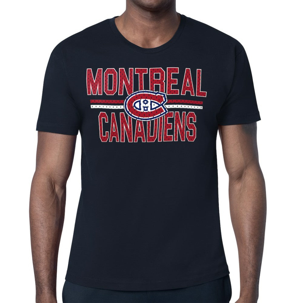 Montreal Canadiens Starter Mesh Look Team Name T-Shirt