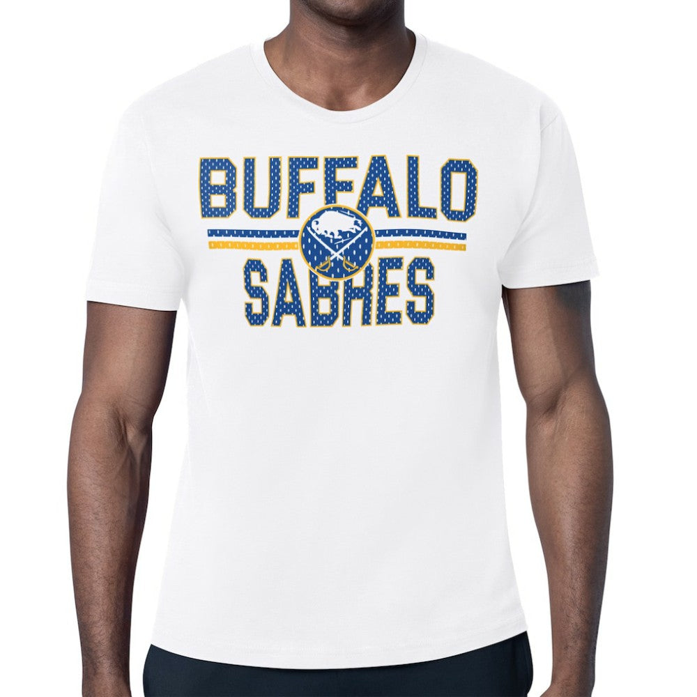 Buffalo Sabres Starter Mesh Look Team Name T-Shirt