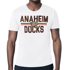 Anaheim Ducks Starter Mesh Look Team Name T-Shirt