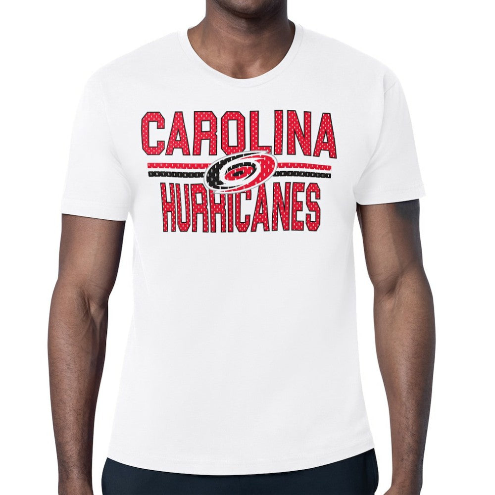 Carolina Hurricanes Starter Mesh Look Team Name T-Shirt