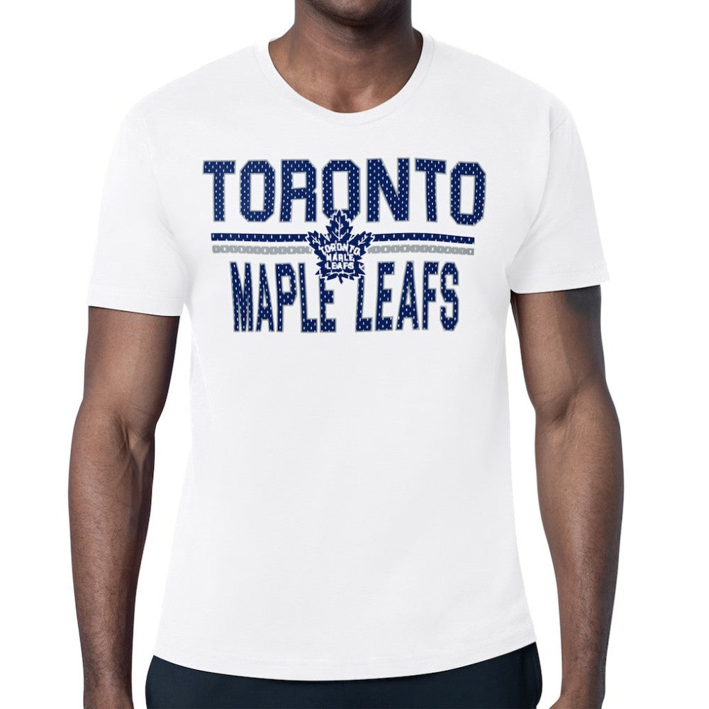 Toronto Maple Leafs Starter Mesh Look Team Name T-Shirt