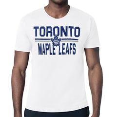Toronto Maple Leafs Starter Mesh Look Team Name T-Shirt