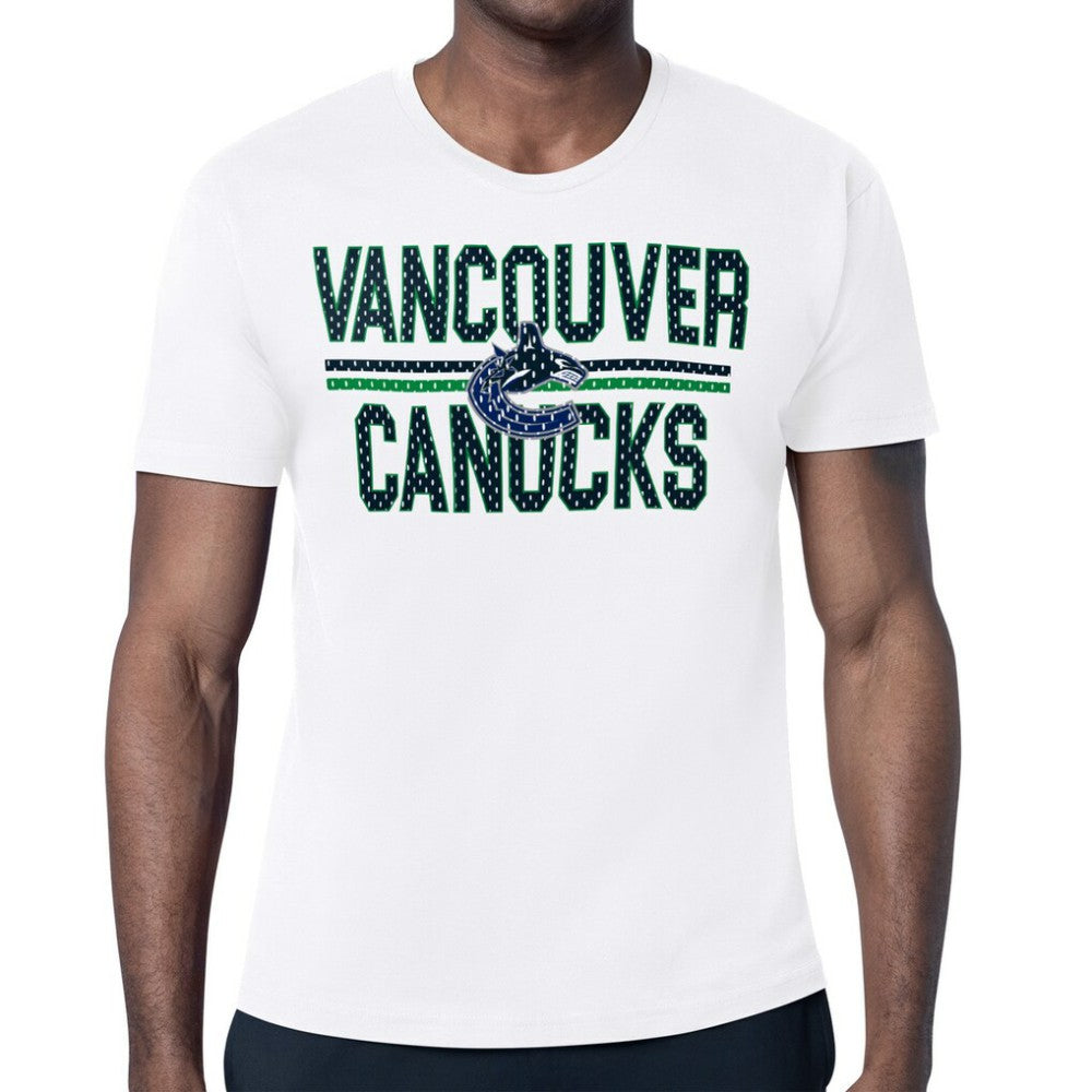 Vancouver Canucks Starter Mesh Look Team Name T-Shirt