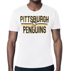 Pittsburgh Penguins Starter Mesh Look Team Name T-Shirt