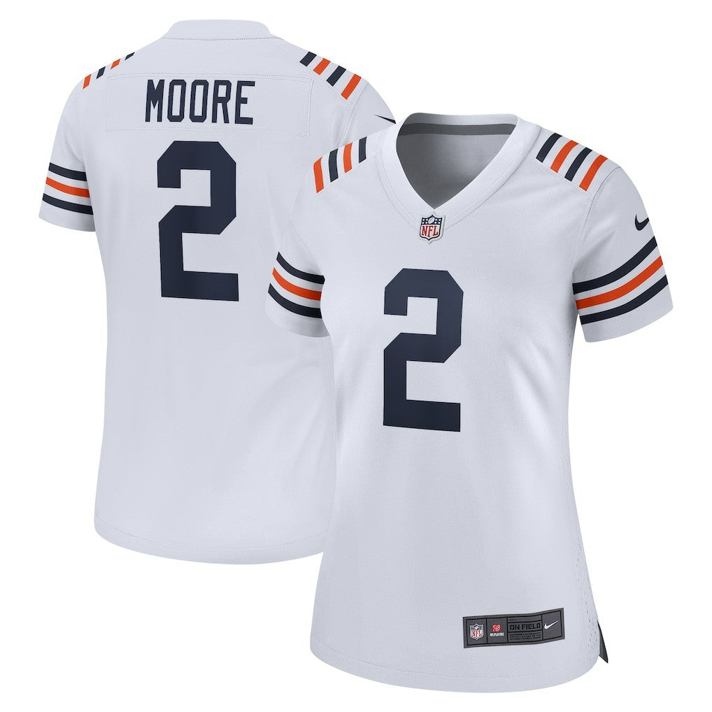NFL Chicago Bears D.J. Moore  Women's Alternate Game Jersey