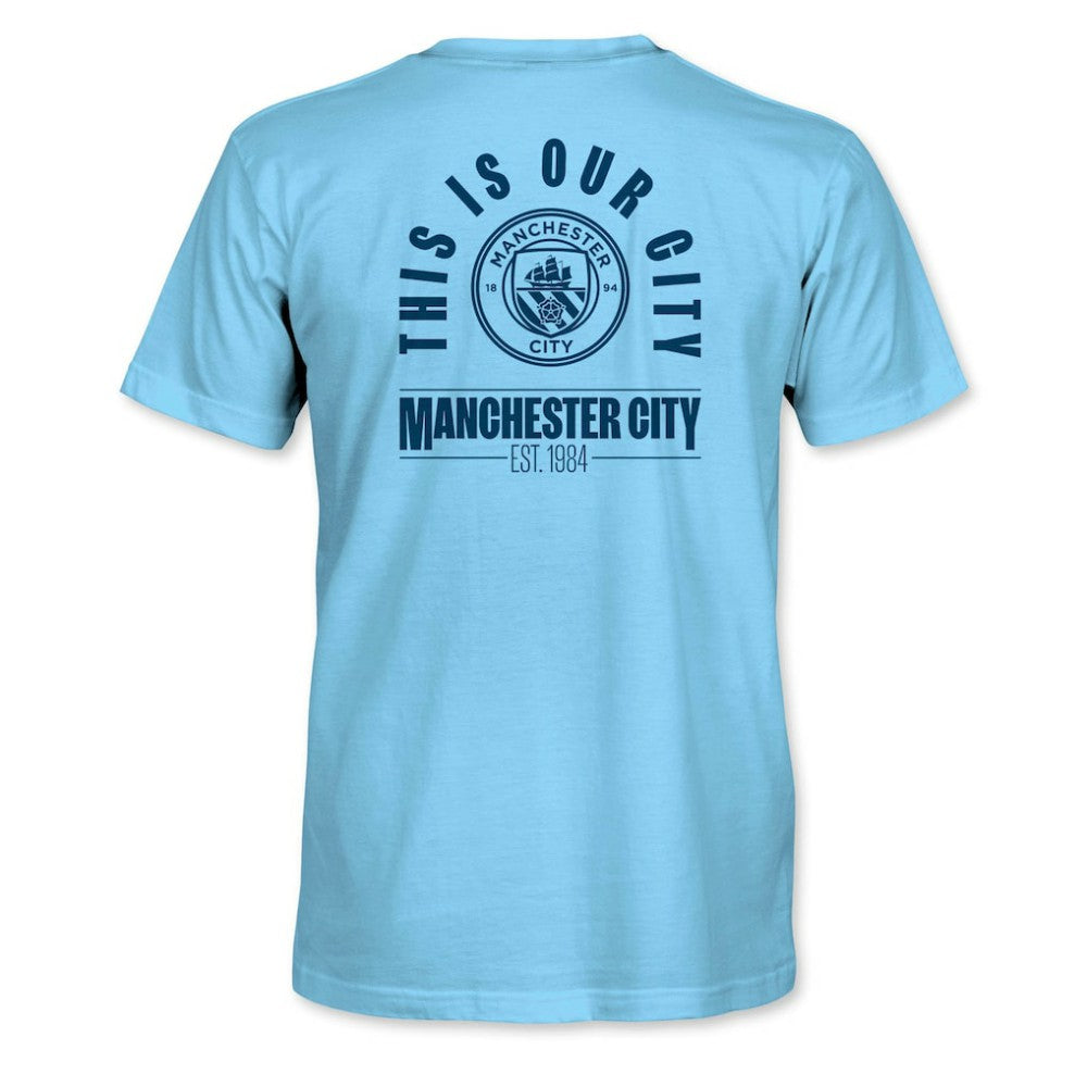 Manchester City 1863FC Our City Arc T-Shirt / Soccer For sale
