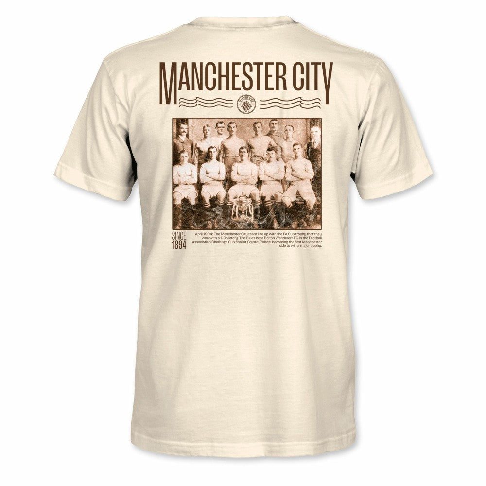 Manchester City 1863FC Vintage Photo T-Shirt / Soccer On sale