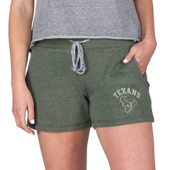 NFL Houston Texans Concepts Sport Women's Mainstream French Terry Tri-Blend Shorts