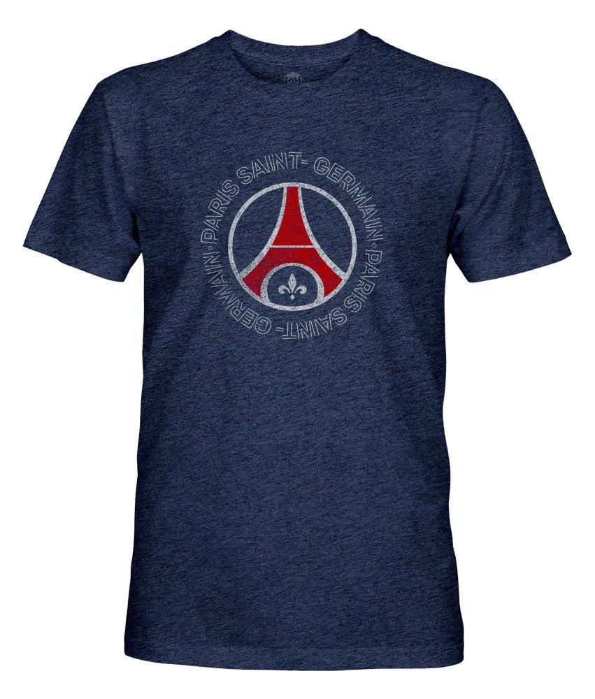 Paris Saint-Germain 1863FC Roundabout Vintage Tri-Blend T-Shirt / Soccer On sale