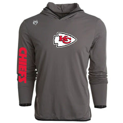 NFL Kansas City Chiefs Greyson Clothiers Colorado Long Sleeve Hoodie T-Shirt