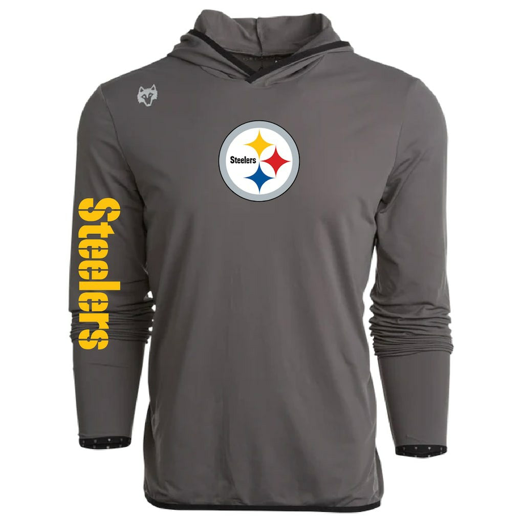 NFL Pittsburgh Steelers Greyson Clothiers Colorado Long Sleeve Hoodie T-Shirt