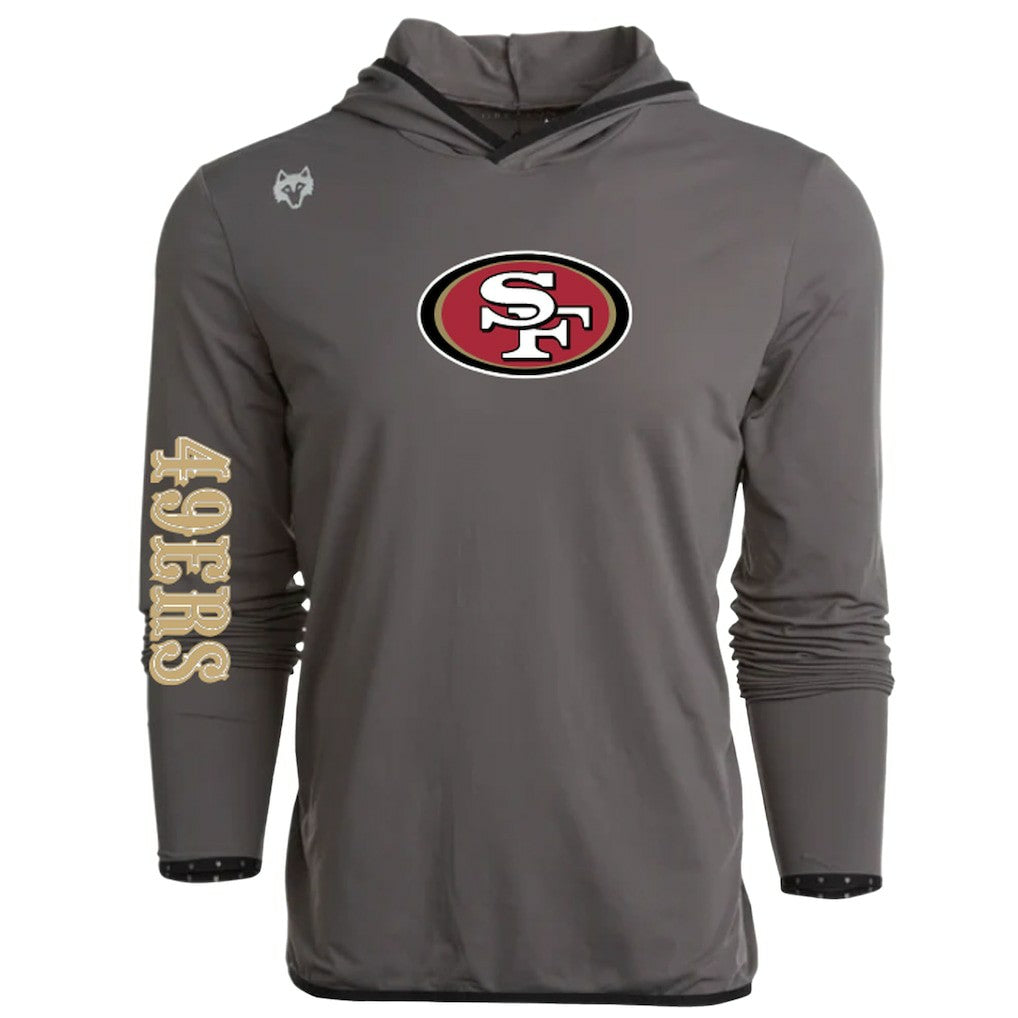 NFL San Francisco 49ers Greyson Clothiers Colorado Long Sleeve Hoodie T-Shirt