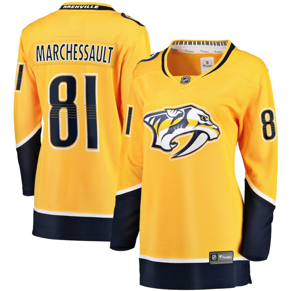 Jonathan Marchessault Nashville Predators Fanatics Women's Breakaway Jersey