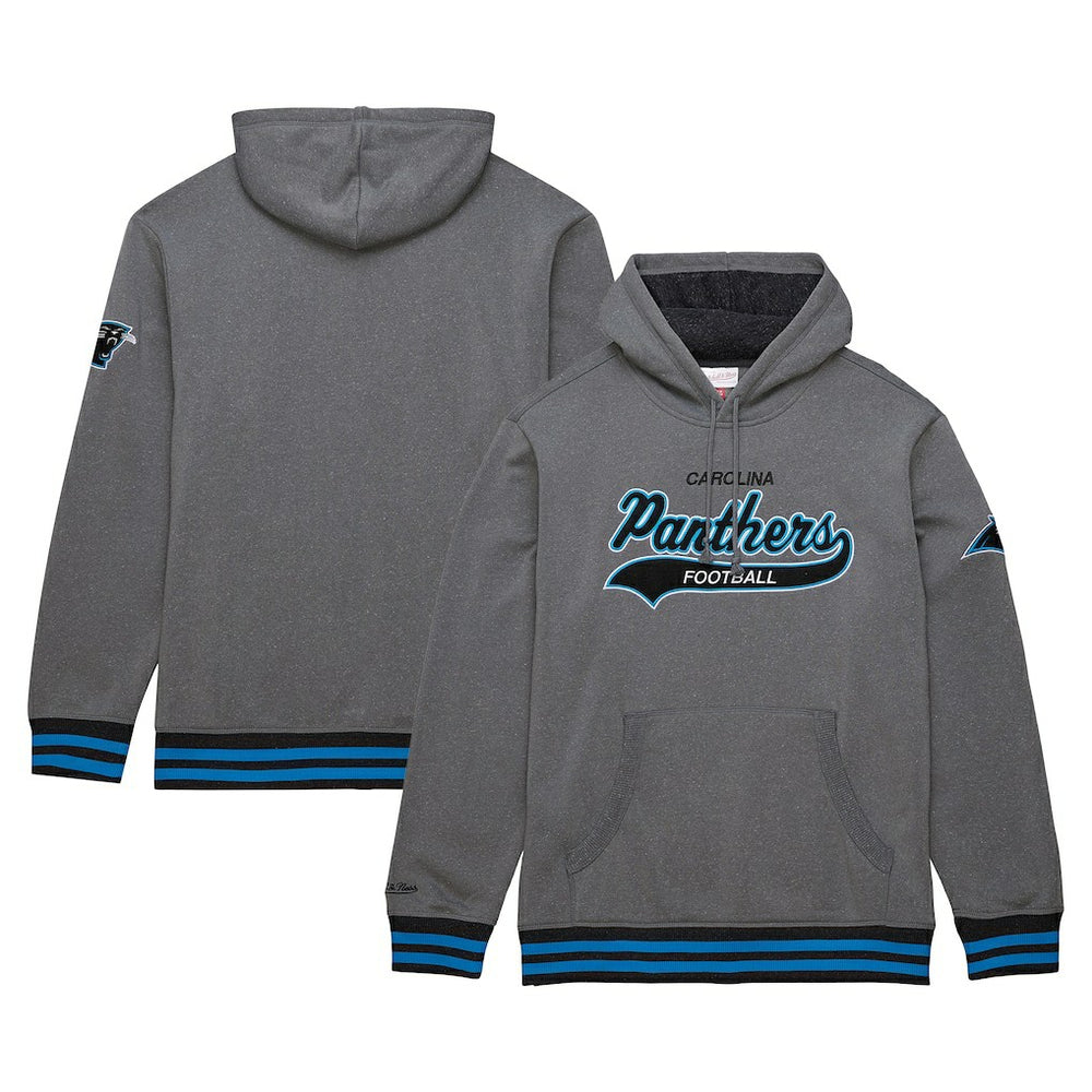 NFL Carolina Panthers Vintage Logo Snow Washed Fleece Pullover Hoodie