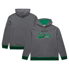 NFL Philadelphia Eagles Vintage Logo Snow Washed Fleece Pullover Hoodie