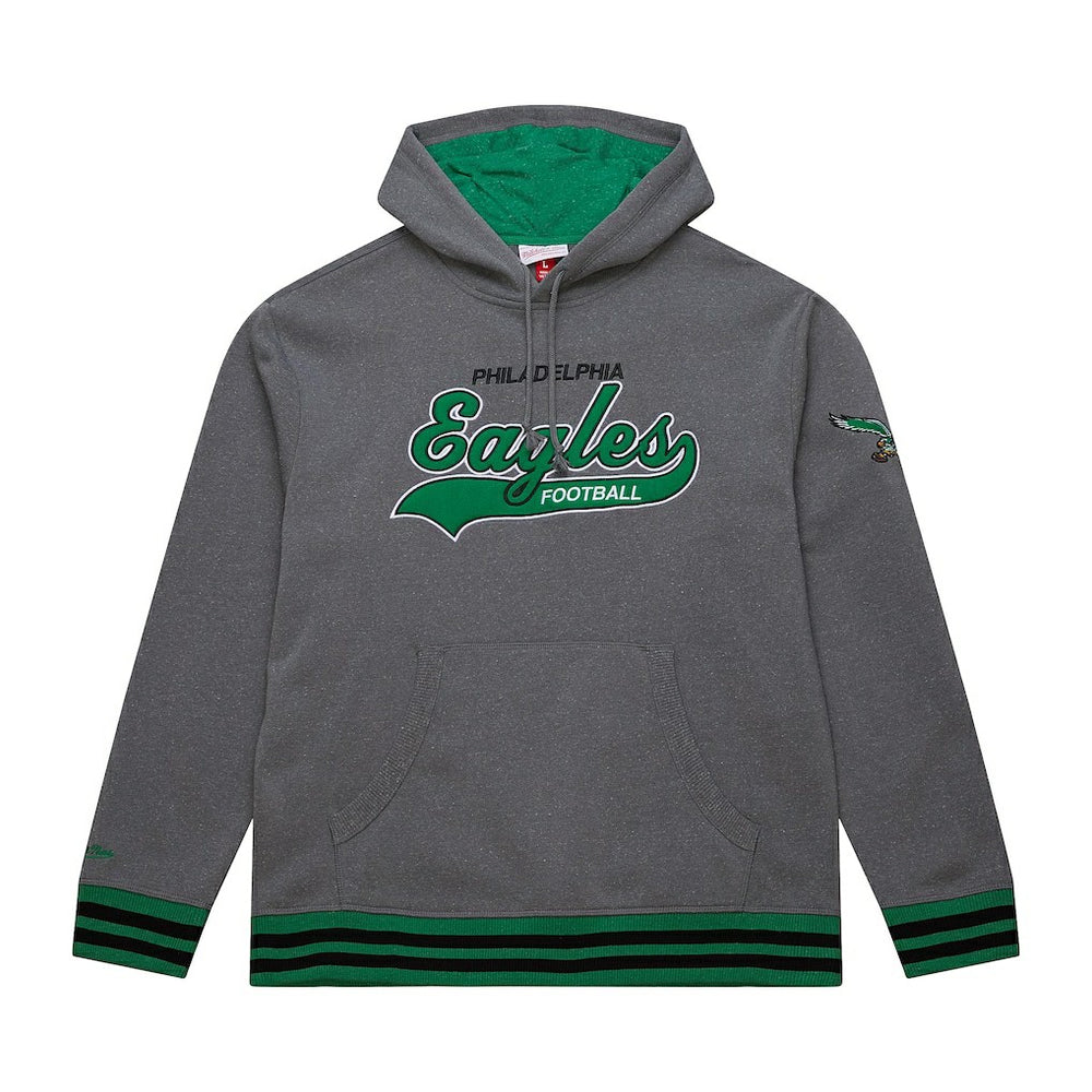 NFL Philadelphia Eagles Vintage Logo Snow Washed Fleece Pullover Hoodie