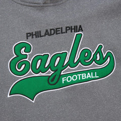 NFL Philadelphia Eagles Vintage Logo Snow Washed Fleece Pullover Hoodie