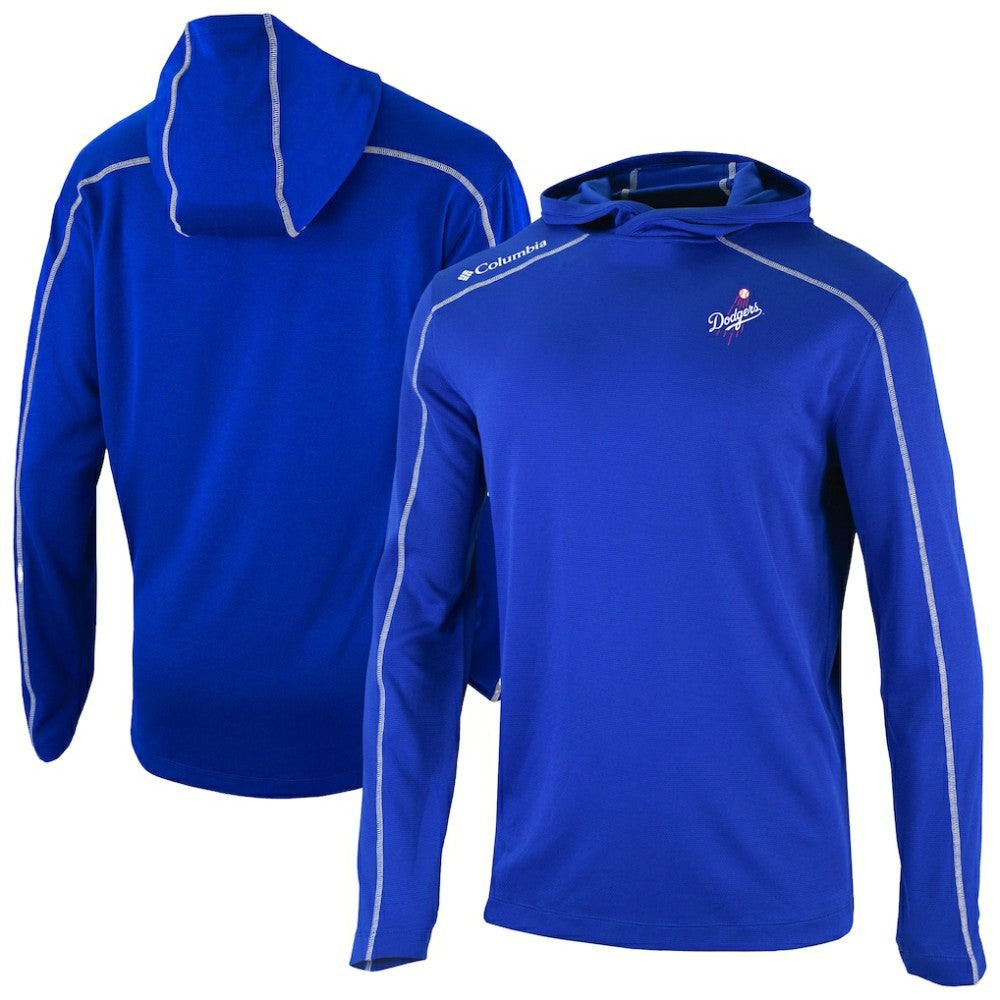 Los Angeles Dodgers Omni-Wick Shotgun Pullover Hoodie - Royal | Columbia