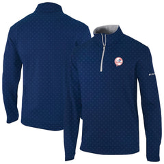 New York Yankees Wickham Hills Omni-Wick Quarter-Zip Jacket - Navy | Columbia