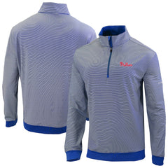 Philadelphia Phillies Omni-Wick Even Lie Quarter-Zip Pullover Top - Royal | Columbia