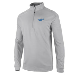 Los Angeles Dodgers Oakland Downs Omni-Wick Quarter-Zip Top - Gray | Columbia