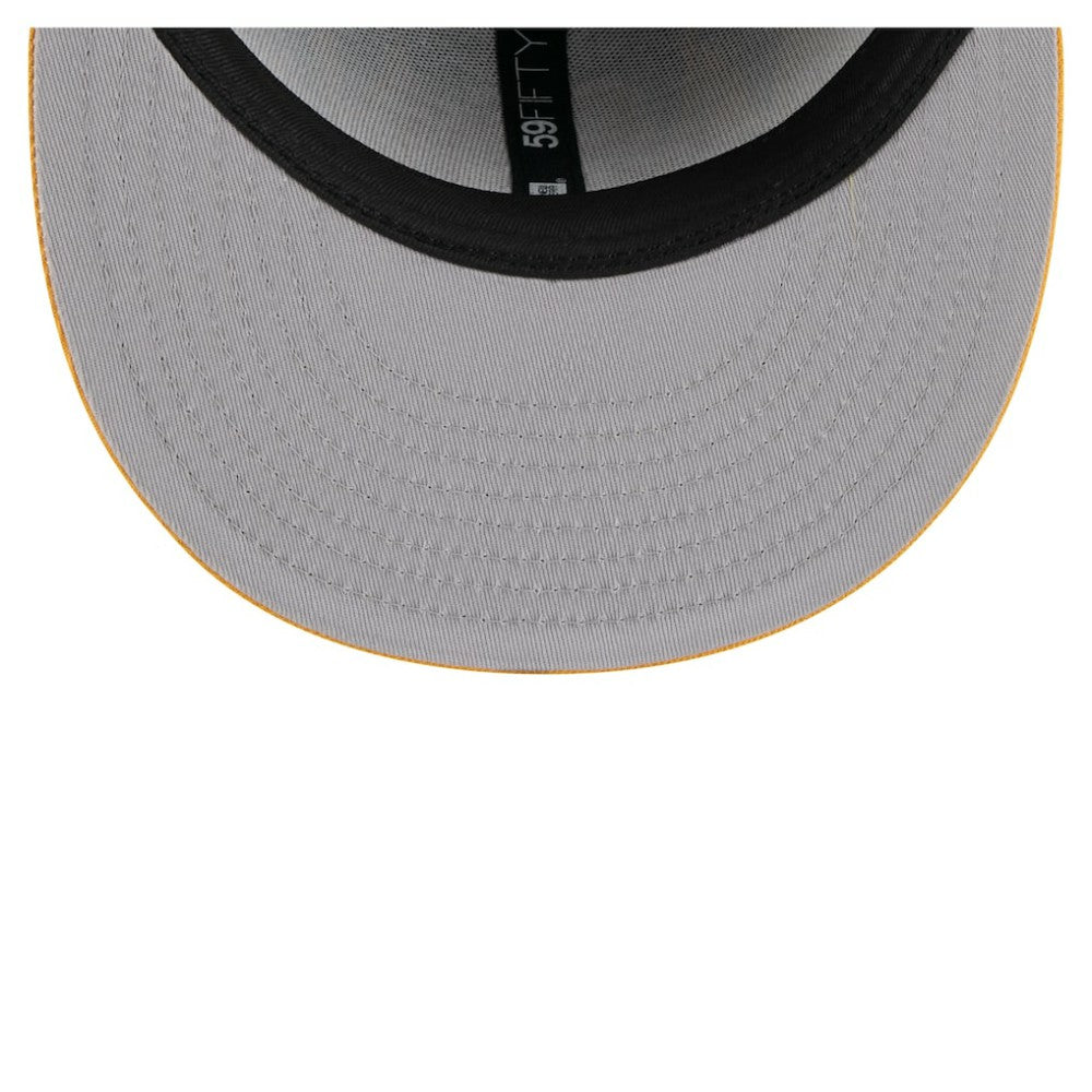 San Diego Padres Retro Pattern 59FIFTY Fitted Hat - Brown/Gold | New Era