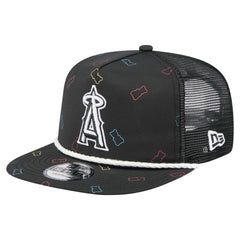 Los Angeles Angels Gummy Golfer Trucker Adjustable Hat - Black | New Era