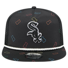 Chicago White Sox Gummy Golfer Trucker Snapback Hat - Black | New Era