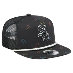 Chicago White Sox Gummy Golfer Trucker Snapback Hat - Black | New Era