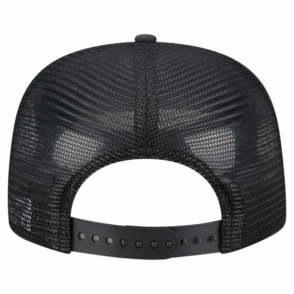 Athletics Gummy Golfer Trucker Adjustable Hat - Black | New Era
