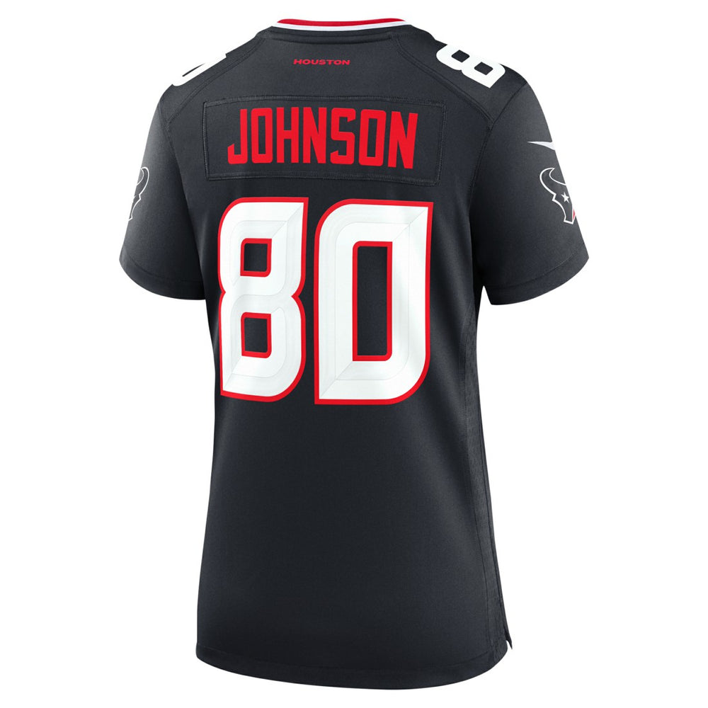 NFL Houston Texans Andre Johnson  Women's Team Retired Player Game Jersey