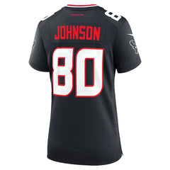 NFL Houston Texans Andre Johnson  Women's Team Retired Player Game Jersey