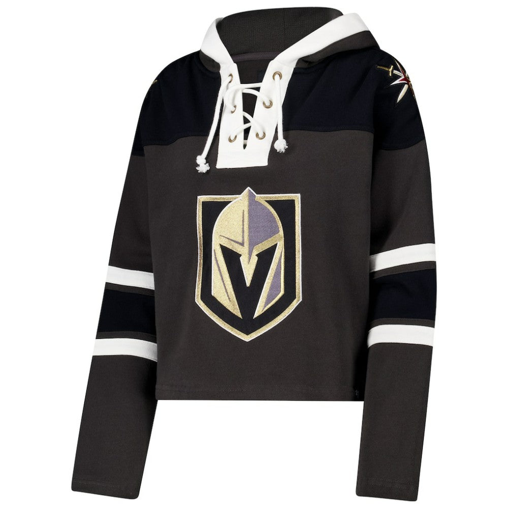 Vegas Golden Knights '47 Women's Cropped Superior Lacer Pullover Hoodie